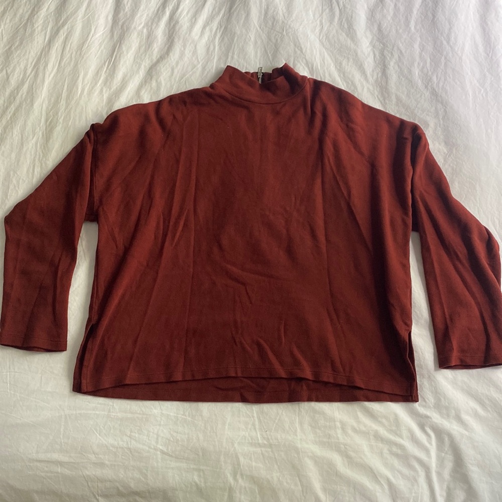 Forever 21 mock neck long sleeve with mock neck